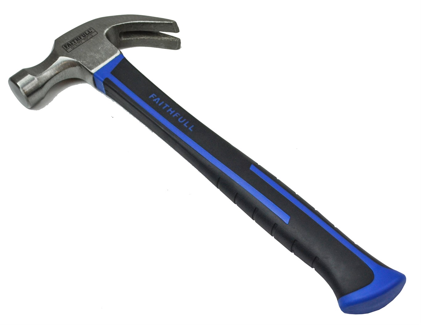 Faithfull Fibre Glass Handled Claw Hammer 20 oz Hammers